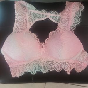 PINK Lace Bralette
